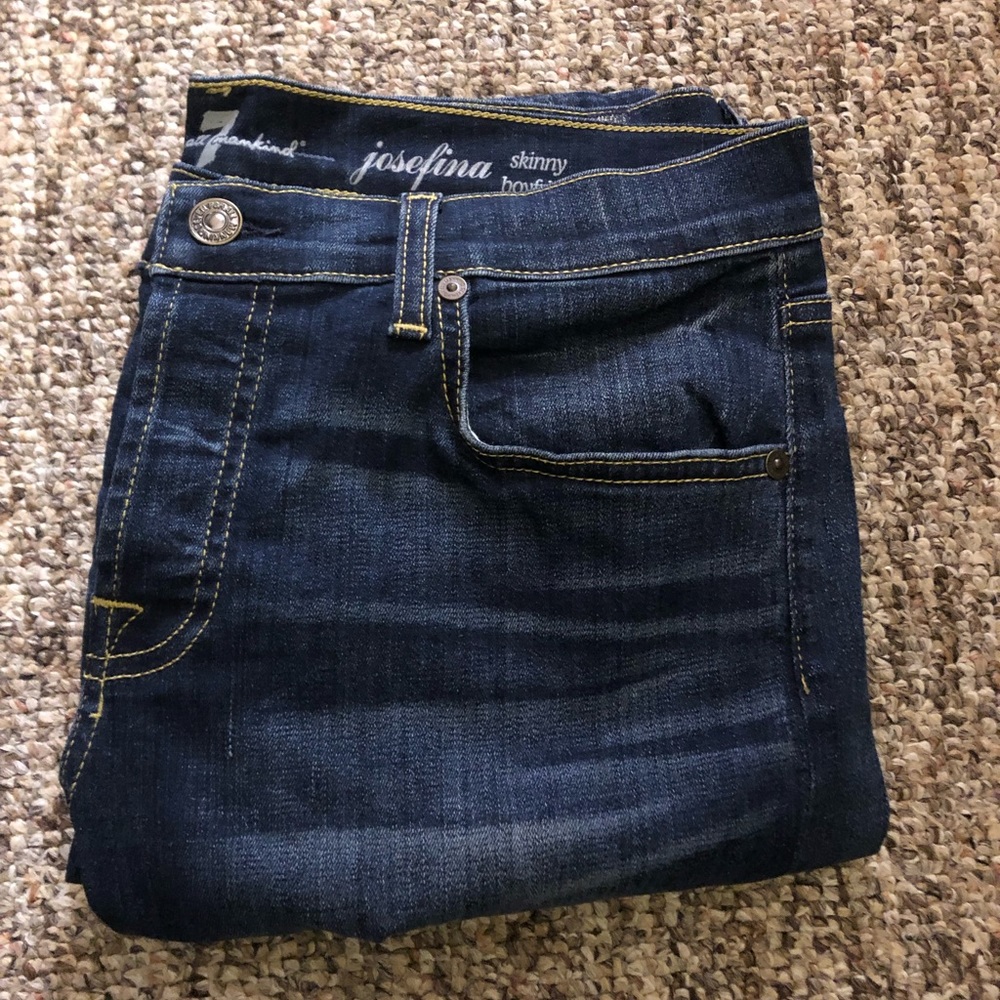 7 for all mankind josefina skinny boyfriend jeans